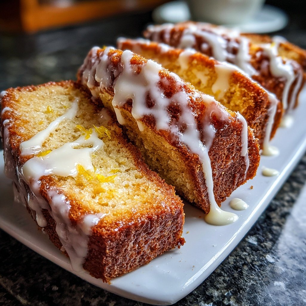 Zitronenkuchen mit Joghurt