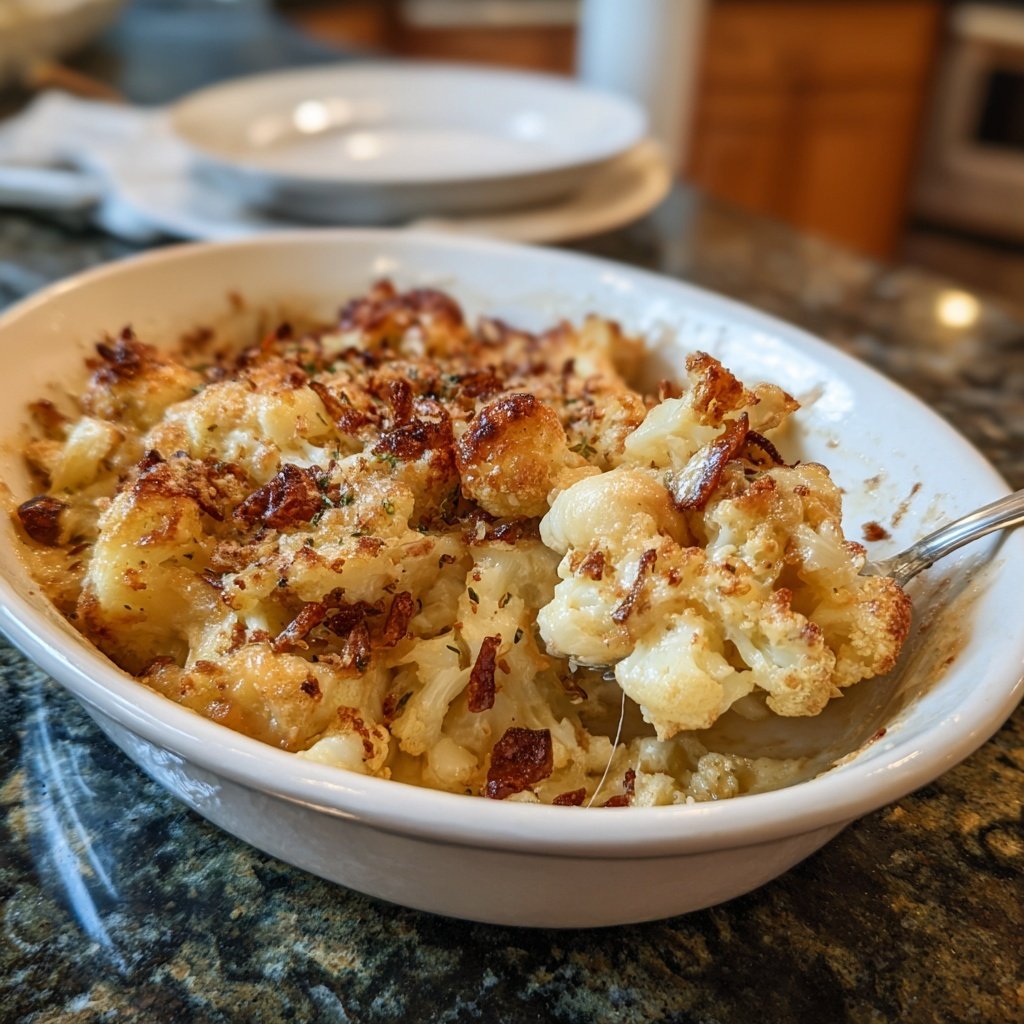 Blumenkohl Auflauf Low Carb