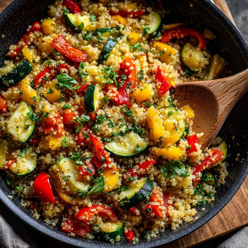 Quinoa-Gemüse-Pfanne