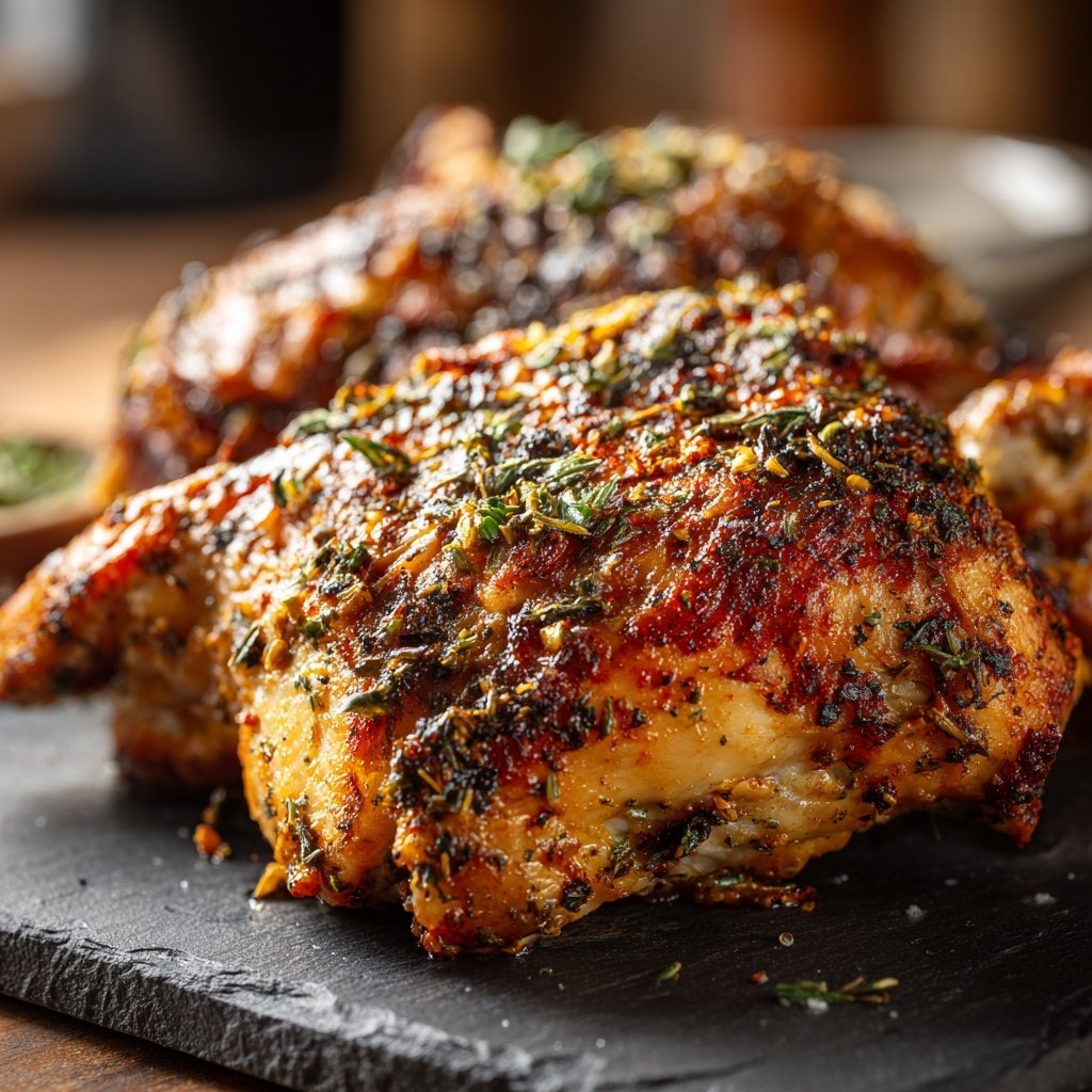 Hähnchen aus dem Slow Cooker