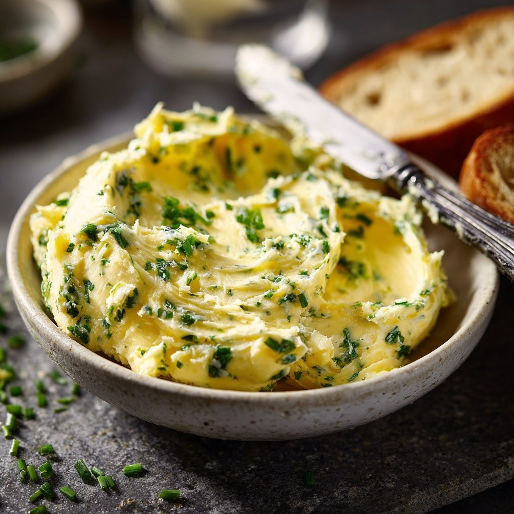 Knoblauch Kräuterbutter Für Grillabende