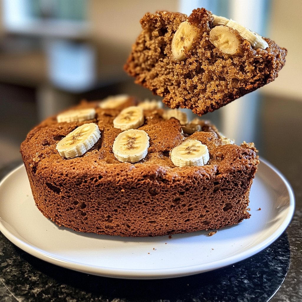 Einfaches Bananenbrot