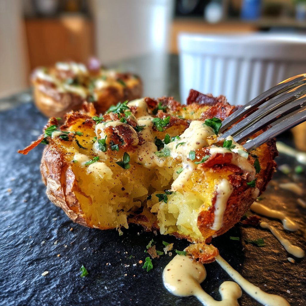 Ofenkartoffeln mit Tahini