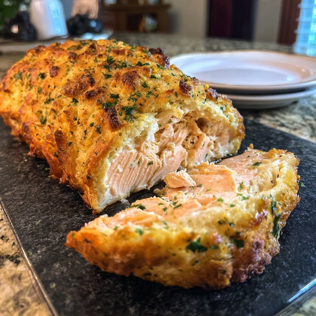 Ofenlachs mit Zitronenkruste