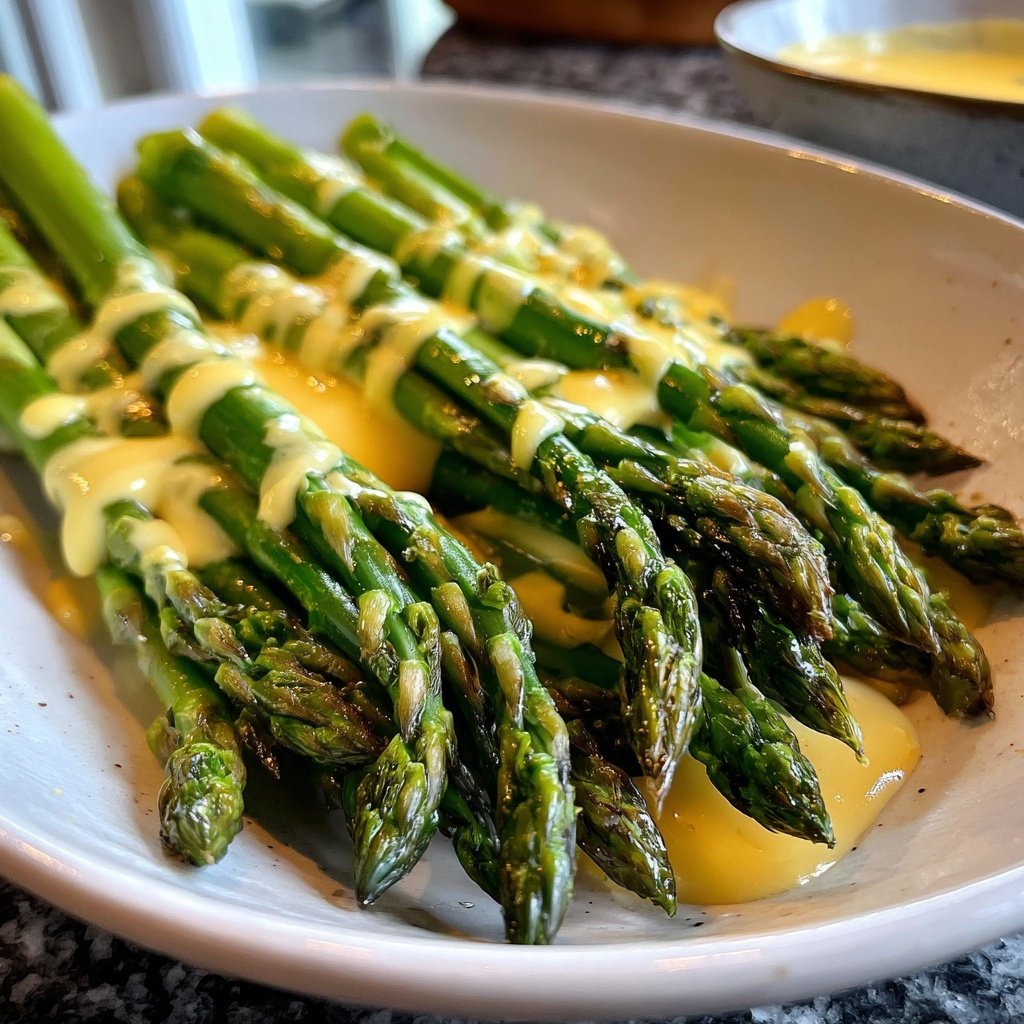 Grüner Spargel Mit Zitronensauce