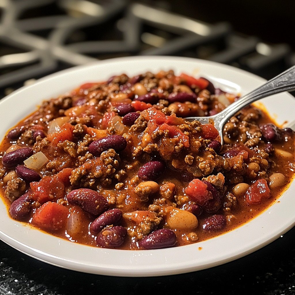 Chili sin Carne mit Tomaten