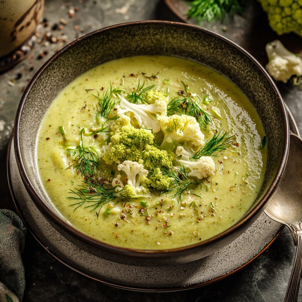 Blumenkohlsuppe mit Fenchel