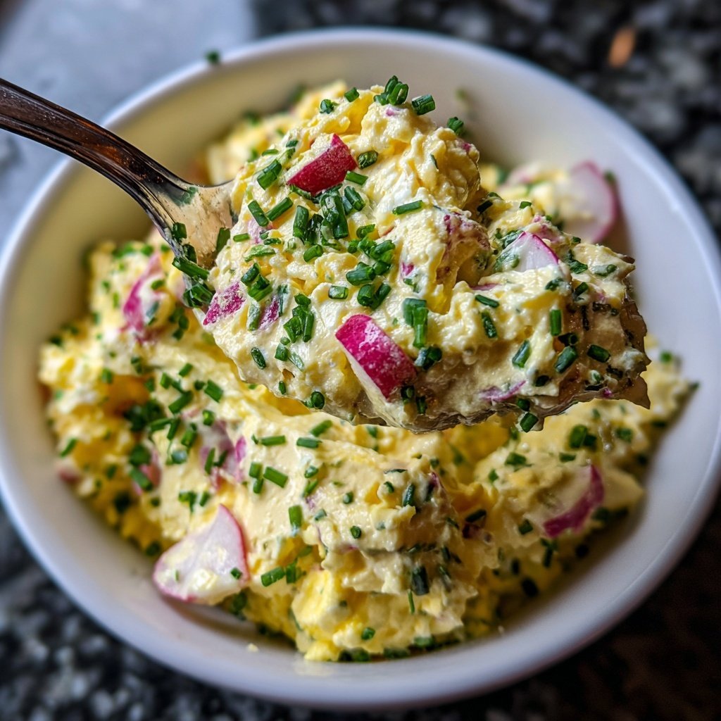 Schnell & Einfach 10-Minuten-Eiersalat mit Joghurt